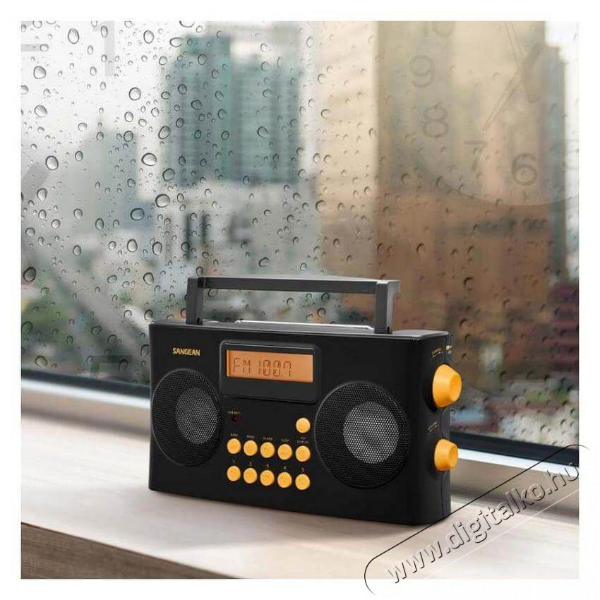 Sangean PR-D17 (Vocal 170) AM/FM hordozható táskarádió látássérült embereknek Audio-Video / Hifi / Multimédia - Rádió / órás rádió - Hordozható, zseb-, táska rádió - 358619