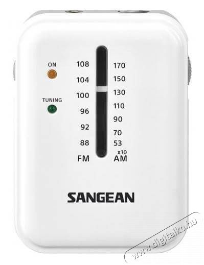 Sangean SR-32 W FM/AM hordozható zsebrádió - fehér Audio-Video / Hifi / Multimédia - Rádió / órás rádió - Hordozható, zseb-, táska rádió - 363624