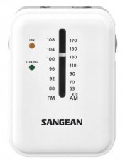 Sangean SR-32 W FM/AM hordozható zsebrádió - fehér Audio-Video / Hifi / Multimédia - Rádió / órás rádió - Hordozható, zseb-, táska rádió - 363624