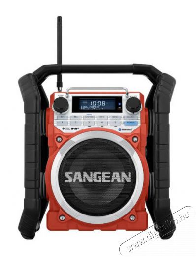 Sangean U-4 DBT rádió - piros Audio-Video / Hifi / Multimédia - Rádió / órás rádió - Munka és szabadidő rádió - 283403