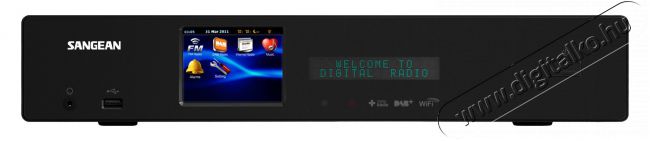 Sangean WFT-2 Internet rádió / DAB+ / FM-RDS / Network Music Player / USB rádió tuner Audio-Video / Hifi / Multimédia - Rádió / órás rádió - Internet webrádió - 294426