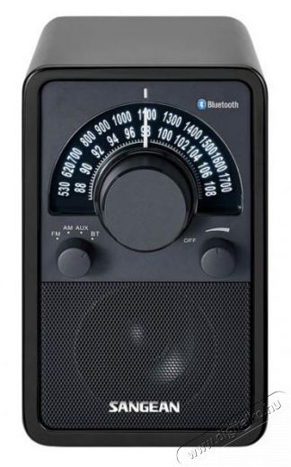 Sangean WR-15 BT FM / AM / Bluetooth fa dobozos asztali rádió - fekete Audio-Video / Hifi / Multimédia - Rádió / órás rádió - Asztali rádió - 286447