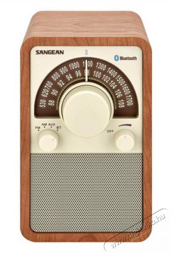 Sangean WR-15 BT FM / AM / Bluetooth fa dobozos asztali rádió - dió Audio-Video / Hifi / Multimédia - Rádió / órás rádió - Asztali rádió - 288620