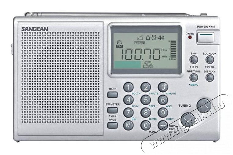 Sangean ATS-405 világvevő rádió Audio-Video / Hifi / Multimédia - Rádió / órás rádió - Hordozható, zseb-, táska rádió - 292870