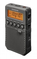 Sangean DT-800 digitális szintézeres zsebrádió hangszóróval Audio-Video / Hifi / Multimédia - Rádió / órás rádió - Hordozható, zseb-, táska rádió - 349829