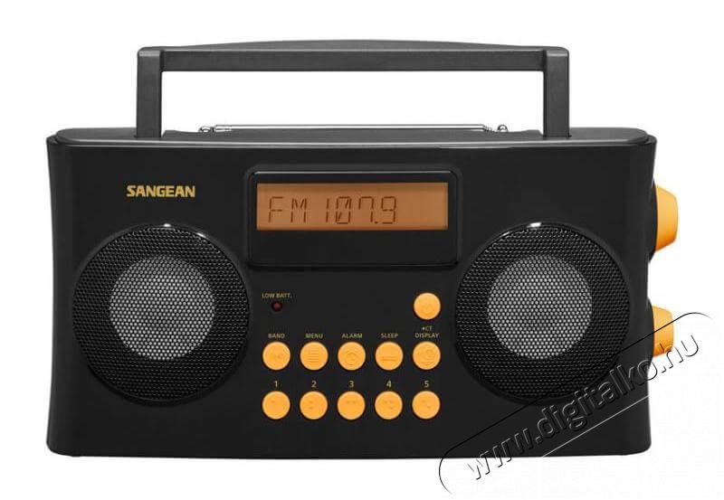 Sangean PR-D17 (Vocal 170) AM/FM hordozható táskarádió látássérült embereknek Audio-Video / Hifi / Multimédia - Rádió / órás rádió - Hordozható, zseb-, táska rádió - 358619