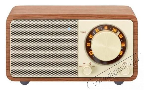 Sangean WR-7 Genuine Mini Bluetooth FM rádió (dió) Audio-Video / Hifi / Multimédia - Rádió / órás rádió - Munka és szabadidő rádió - 347460