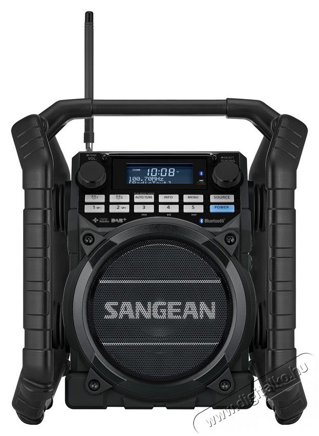 Sangean U-4 DBT strapabíró digitális rádió - fekete Audio-Video / Hifi / Multimédia - Rádió / órás rádió - Munka és szabadidő rádió - 351271