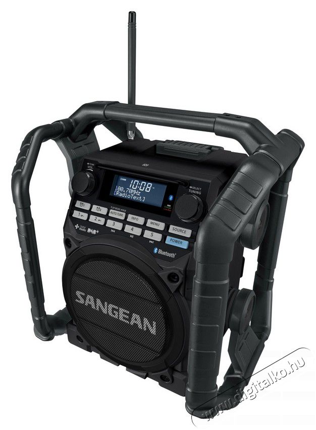 Sangean U-4 DBT strapabíró digitális rádió - fekete Audio-Video / Hifi / Multimédia - Rádió / órás rádió - Munka és szabadidő rádió - 351271