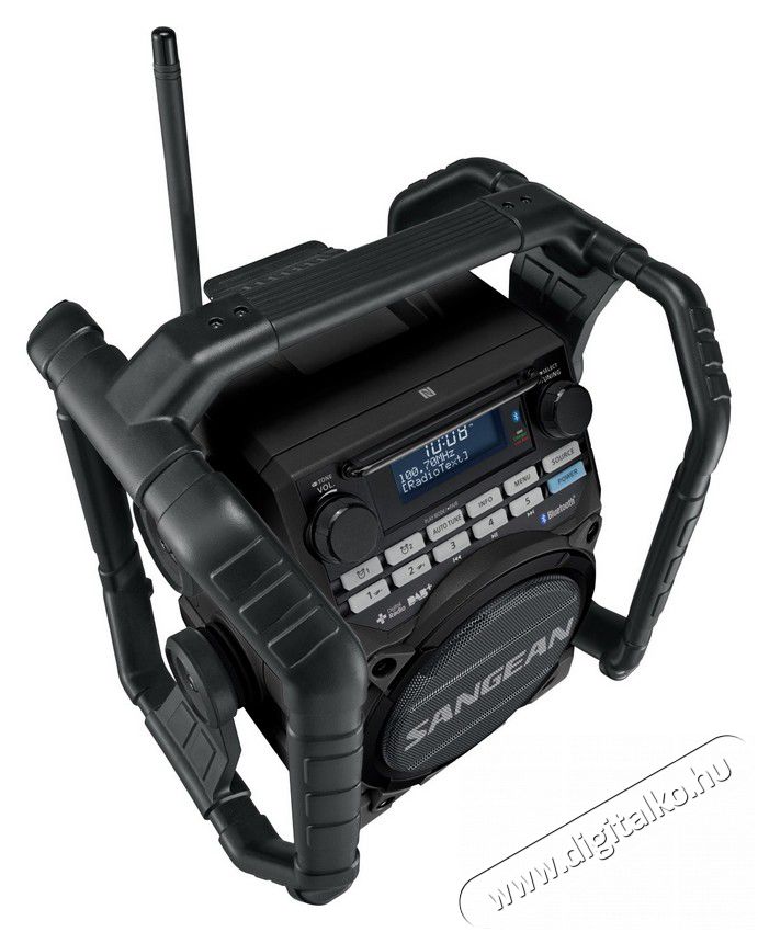 Sangean U-4 DBT strapabíró digitális rádió - fekete Audio-Video / Hifi / Multimédia - Rádió / órás rádió - Munka és szabadidő rádió - 351271