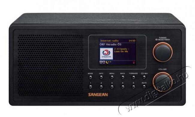 Sangean WFR-30 Internet rádió / DAB+ / FM-RDS / Network Music Player Audio-Video / Hifi / Multimédia - Rádió / órás rádió - Internet webrádió - 310547
