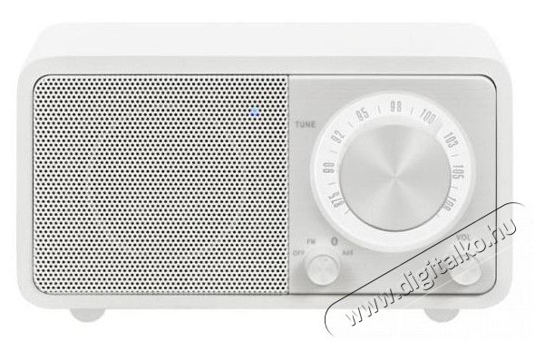 Sangean WR-7 Genuine Mini Bluetooth FM rádió (fehér) Audio-Video / Hifi / Multimédia - Hordozható, vezeték nélküli / bluetooth hangsugárzó - Hordozható, vezeték nélküli / bluetooth hangsugárzó - 364560