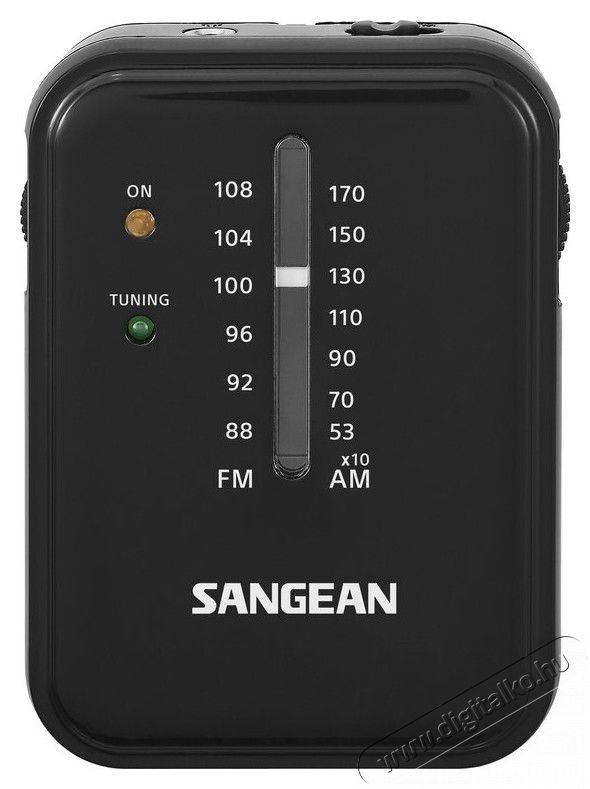 Sangean SR-32 B FM / AM hordozható zsebrádió - fekete Audio-Video / Hifi / Multimédia - Rádió / órás rádió - Hordozható, zseb-, táska rádió - 363623