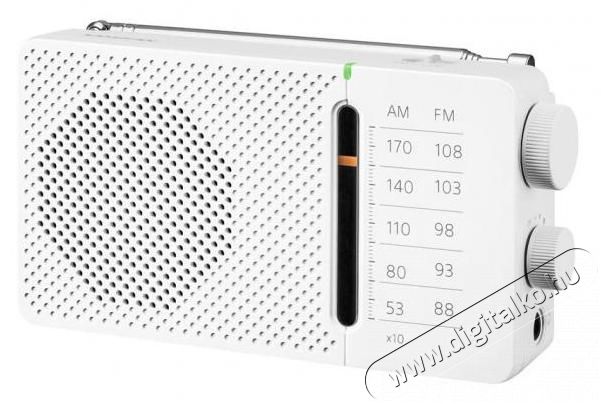 Sangean SR-36 W (Pocket 110) hordozható AM/FM zsebrádió Audio-Video / Hifi / Multimédia - Rádió / órás rádió - Hordozható, zseb-, táska rádió - 364559