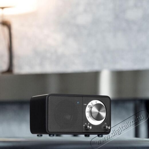 Sangean WR-7 Genuine Mini Bluetooth FM rádió (fekete) Audio-Video / Hifi / Multimédia - Rádió / órás rádió - Asztali rádió - 345340