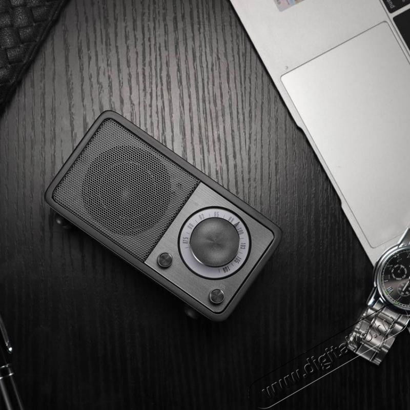 Sangean WR-7 Genuine Mini Bluetooth FM rádió (fekete) Audio-Video / Hifi / Multimédia - Rádió / órás rádió - Asztali rádió - 345340
