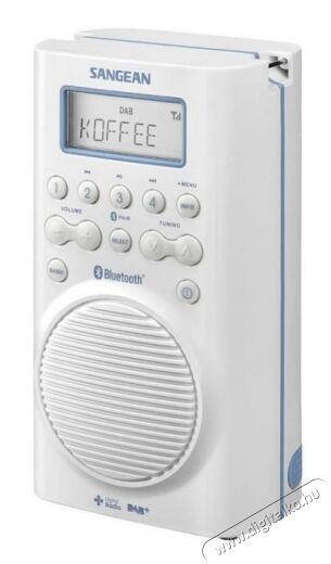 Sangean H-205D DAB+ / FM-RDS vízálló fürdőszobai rádió Audio-Video / Hifi / Multimédia - Rádió / órás rádió - Vízálló rádió - 298270