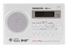 Sangean DPR-69 DAB+ hordozható rádió - FEHÉR Audio-Video / Hifi / Multimédia - Rádió / órás rádió - Hordozható, zseb-, táska rádió - 259257