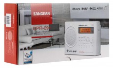 Sangean DPR-69 DAB+ hordozható rádió - FEHÉR Audio-Video / Hifi / Multimédia - Rádió / órás rádió - Hordozható, zseb-, táska rádió - 259257