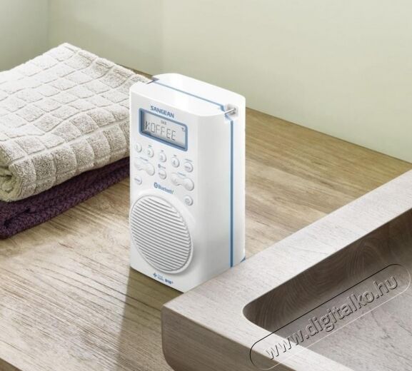 Sangean H-205D DAB+ / FM-RDS vízálló fürdőszobai rádió Audio-Video / Hifi / Multimédia - Rádió / órás rádió - Vízálló rádió - 298270