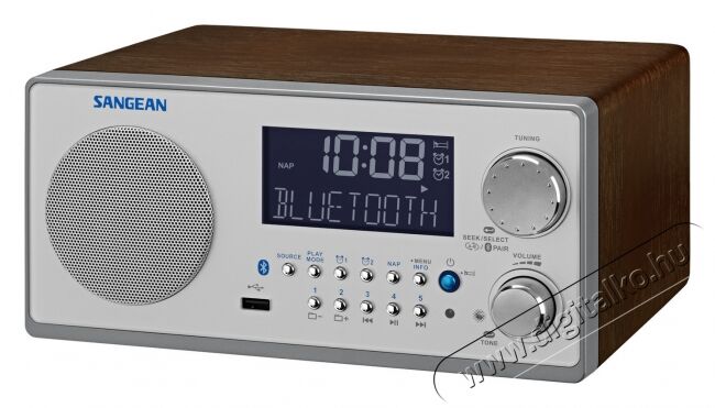 Sangean WR-22 FM-RDS Asztali rádió Audio-Video / Hifi / Multimédia - Rádió / órás rádió - Asztali rádió - 274530