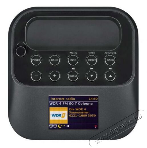 Sangean WFS-58 Revery R4 hordozható internetrádió / DAB / FM-RDS / Bluetooth / Multiroom hangszóró Audio-Video / Hifi / Multimédia - Rádió / órás rádió - Internet webrádió - 334730