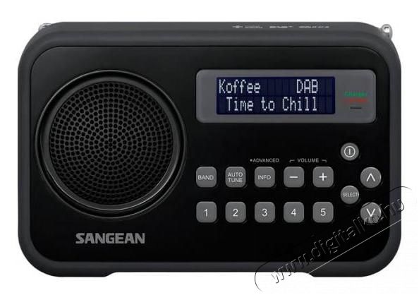 Sangean DPR-67 DAB+ / FM-RDS Digitális rádióvevő - fekete Audio-Video / Hifi / Multimédia - Rádió / órás rádió - Hordozható, zseb-, táska rádió - 285379