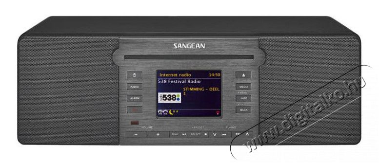 Sangean DDR-66BT mini hifi rendszer Audio-Video / Hifi / Multimédia - Hifi - Sztereó - Mikro-, mini hifi rendszer - 295443