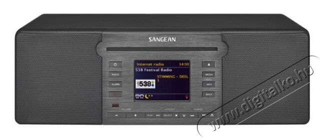 Sangean DDR-66BT mini hifi rendszer Audio-Video / Hifi / Multimédia - Hifi - Sztereó - Mikro-, mini hifi rendszer - 295443