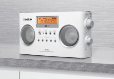 Sangean PR-D5 PACK sztereó táskarádió + hálózati adapter - fehér Audio-Video / Hifi / Multimédia - Rádió / órás rádió - Hordozható, zseb-, táska rádió - 259279