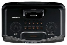 Sangean RCR-10 ébresztőórás AM/FM-RDS rádió iPod dokkolóval - fekete Audio-Video / Hifi / Multimédia - Rádió / órás rádió - Ébresztőórás rádió - 259286