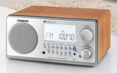 Sangean WR-2 Walnut-Silver szintézeres asztali rádió Audio-Video / Hifi / Multimédia - Rádió / órás rádió - Asztali rádió - 259313