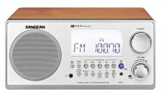 Sangean WR-2 Walnut-Silver szintézeres asztali rádió Audio-Video / Hifi / Multimédia - Rádió / órás rádió - Asztali rádió - 259313