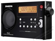 Sangean PR-D7 P AM/FM táskarádió akkutöltéssel - fekete Audio-Video / Hifi / Multimédia - Rádió / órás rádió - Hordozható, zseb-, táska rádió - 259281
