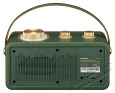 Sangean RA-101 F/G hordozható retro Bluetooth / FM rádió (zöld) Audio-Video / Hifi / Multimédia - Rádió / órás rádió - Hordozható, zseb-, táska rádió - 493041