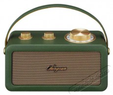 Sangean RA-101 F/G hordozható retro Bluetooth / FM rádió (zöld) Audio-Video / Hifi / Multimédia - Rádió / órás rádió - Hordozható, zseb-, táska rádió - 493041