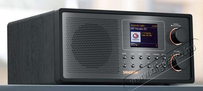 Sangean WFR-30 Internet rádió / DAB+ / FM-RDS / Network Music Player Audio-Video / Hifi / Multimédia - Rádió / órás rádió - Internet webrádió - 310547