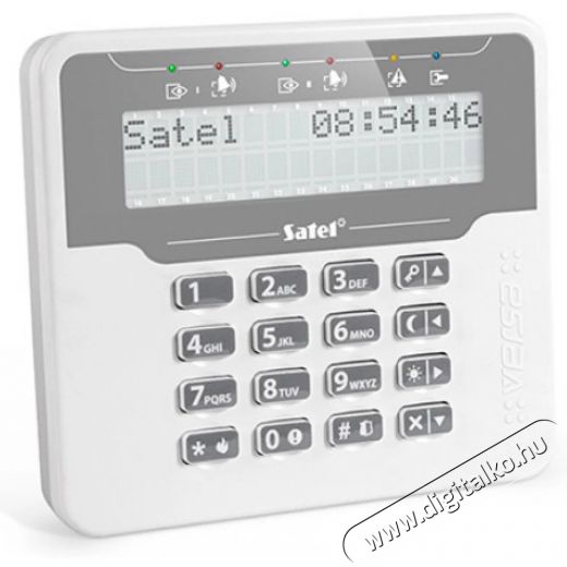 SATEL VERSALCDMWH VERSA riasztóközpontokhoz LCD kezelő Háztartás / Otthon / Kültér - Biztonságtechnika - Riasztó kezelő / irányító - 396498