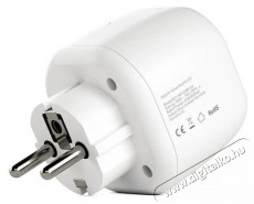 Satechi  Homekit Smart Outlet (EU), fehér Háztartás / Otthon / Kültér - Okos otthon - Okos konnektor - 521389