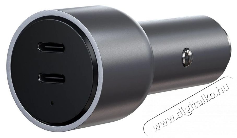 Satechi  40W Dual USB-C PD Car Charger, Ez&uuml;st Aut&oacute;hifi / Aut&oacute; felszerel&eacute;s - Aut&oacute;s t&ouml;ltő / szivargy&uacute;jt&oacute; adapter - 533742