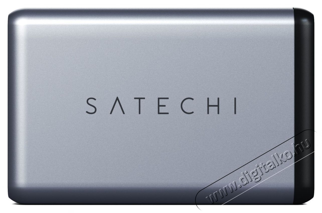 Satechi  75W Dual Type-C PD Travel Charger, 2x USB-A, 1x USB-C PD 18W, 1x USB-C PD 60W, Űrsz&uuml;rke Mobil / Kommunik&aacute;ci&oacute; / Smart - Powerbank / K&uuml;lső akkumul&aacute;tor &eacute;s t&ouml;ltő - 533741