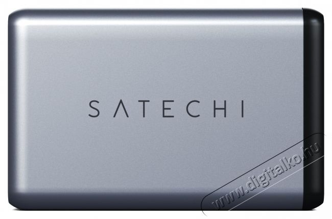 Satechi  75W Dual Type-C PD Travel Charger, 2x USB-A, 1x USB-C PD 18W, 1x USB-C PD 60W, Űrsz&uuml;rke Mobil / Kommunik&aacute;ci&oacute; / Smart - Powerbank / K&uuml;lső akkumul&aacute;tor &eacute;s t&ouml;ltő - 533741