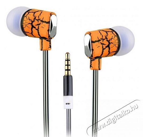 Sbox EP-813O mikrofonos fülhallgató - narancs Audio-Video / Hifi / Multimédia - Fül és Fejhallgatók - Fülhallgató mikrofonnal / headset - 324732