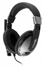 Sbox HS-302 mikrofonos fejhallgató Audio-Video / Hifi / Multimédia - Fül és Fejhallgatók - Fejhallgató mikrofonnal / headset - 324744