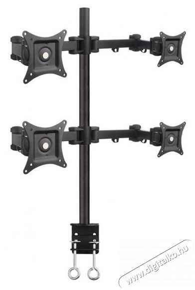 Sbox LCD-352/4 13"-27" 4 LCD dönthető, karos asztali konzol Tv kiegészítők - Fali tartó / konzol - Fali tv tartó - 324759
