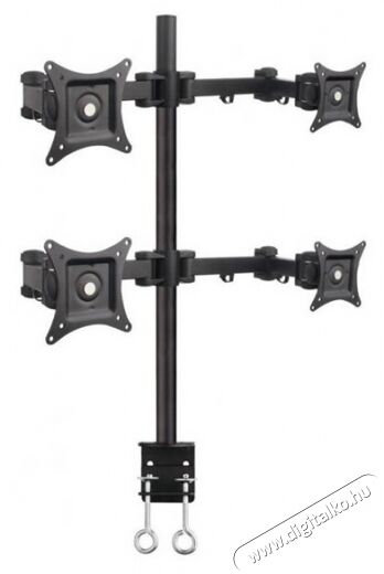 Sbox LCD-352/4 13"-27" 4 LCD dönthető, karos asztali konzol Tv kiegészítők - Fali tartó / konzol - Fali tv tartó - 324759