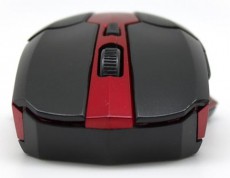 Sbox WM-9017BR vezeték nélküli egér - fekete/piros Iroda és számítástechnika - Egér - Vezeték nélküli egér - 324809