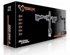 Sbox LCD-352/3 karos forgatható asztali monitor tartó Tv kiegészítők - Fali tartó / konzol - Asztali tartó - 324758