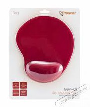 Sbox MP-01R ERGO piros zselés egérpad Iroda és számítástechnika - Egér - Egérpad - 342256