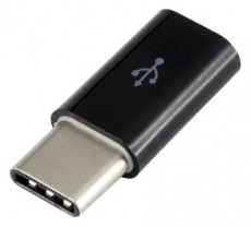 Sbox AD.USB-C B/R USB 2.0 anya - Type-C apa fekete adapter Iroda és számítástechnika - Számítógép tartozék - USB kábel - 507062